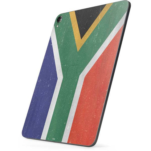 South Africa Flag Distressed Apple iPad Pro Skin